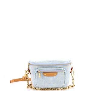 Louis Vuitton Bum Bag Denim Mini #228487L21B